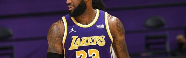  詹姆斯末节独揽关键分助湖人险胜掘金