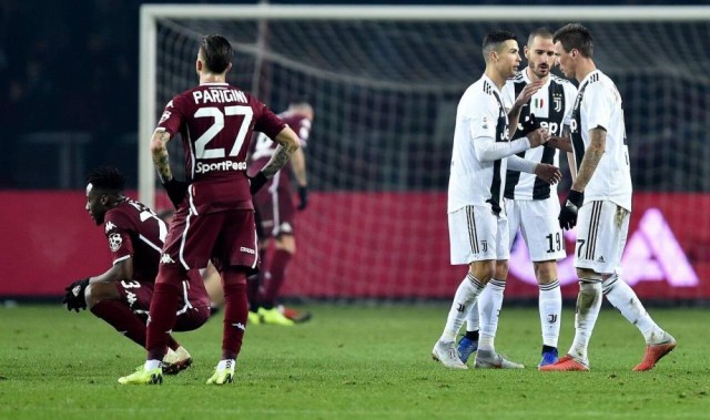  都灵德比战平局收场双方球迷爆发冲突  