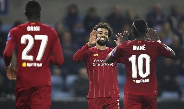  萨拉赫传射建功利物浦客胜纽卡紧追曼城  